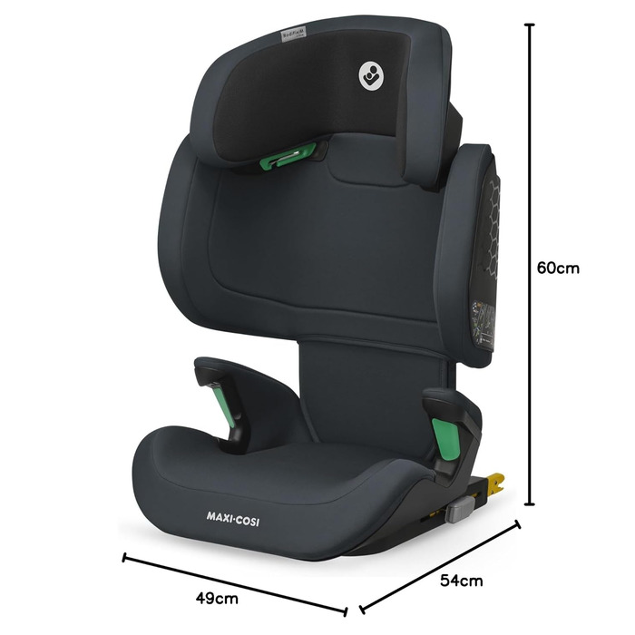 Автокрісло Maxi-Cosi RodiFix M i-Size для дітей 3,5-12 років, 100-150 см, ISOFIX, захист від бічних зіткнень G-CELL, регульована висота