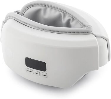 Масажер для очей InnovaGoods EyeSky 4-в-1, з компресією повітря, для зняття втоми очей та покращення кровообігу, компактний дизайн, для дому та офісу