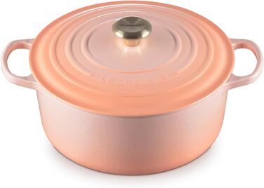 Le Creuset Signature Чавунна сковорода з кришкою, Ø кругла, 4.2 л, Ocean