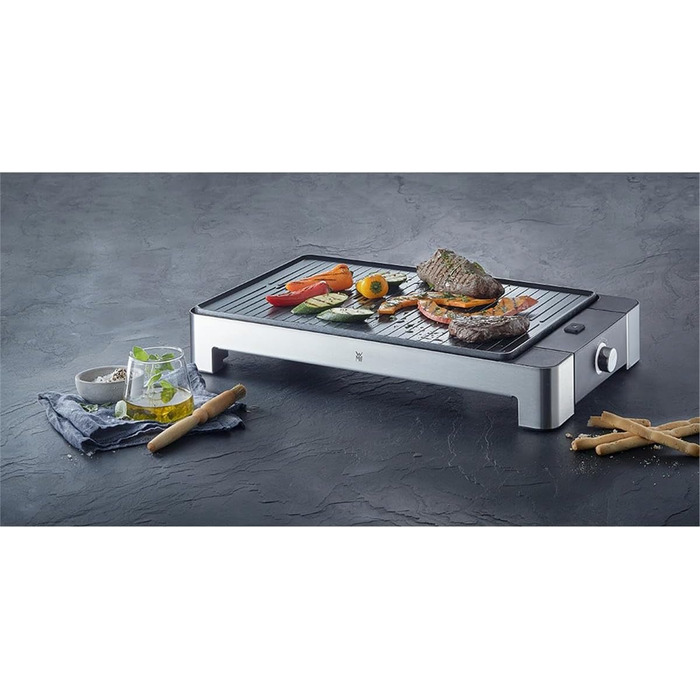 Електричний гриль WMF Lono з решіткою, 2000 Вт, регулювання температури, без підставки