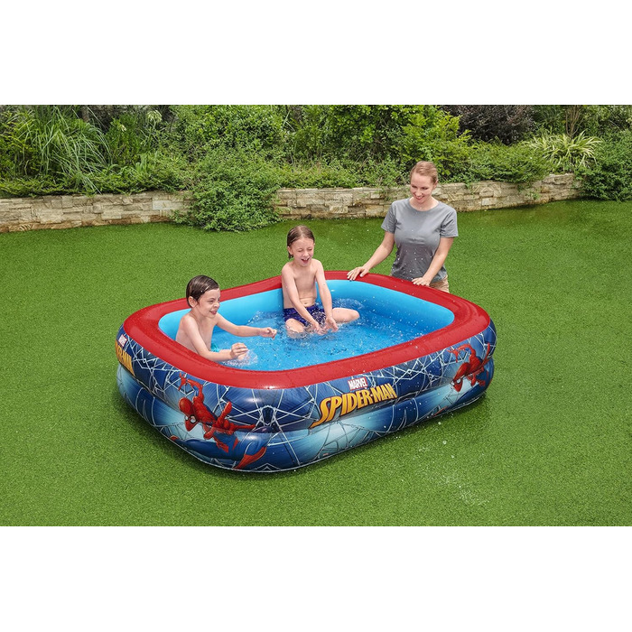 Дитячий надувний басейн Bestway Spider-Man 200x146x48 см