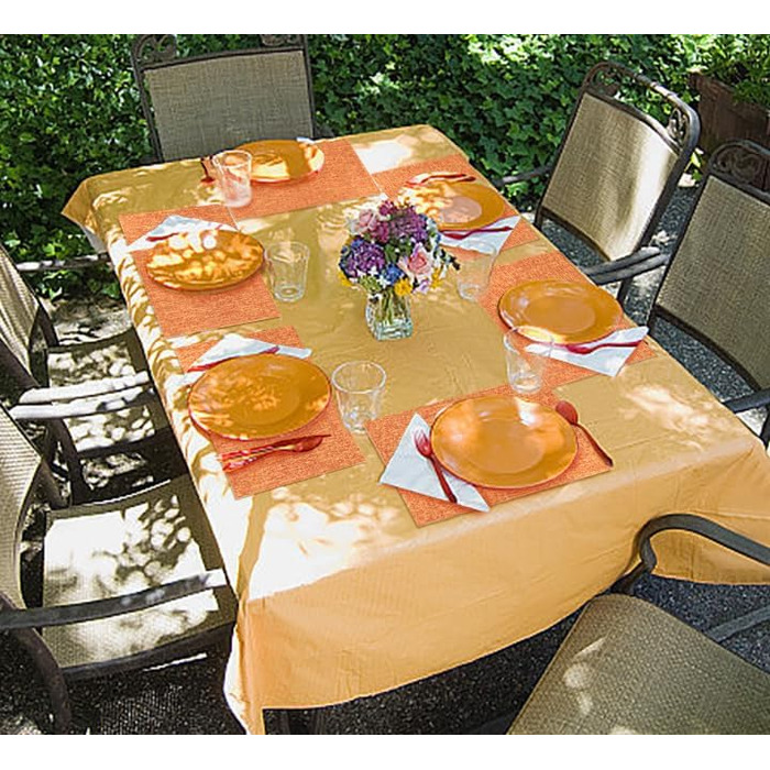 Набір тканинних серветок для столу (8 шт), Бордовий колір, Стійкі до тепла, Легко миються, Ідеально для святкування та декору