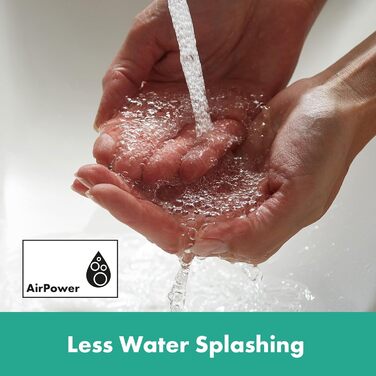 Змішувач для ванної кімнати Hansgrohe Talis E з Push-Open, вилив висотою 110 мм, EcoSmart, хром