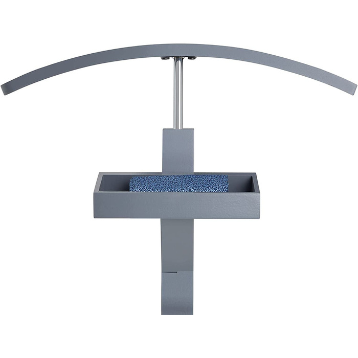 Сучасний органайзер для одягу з вішалкою для штанів та місцем для прикрас, білий (сірий)