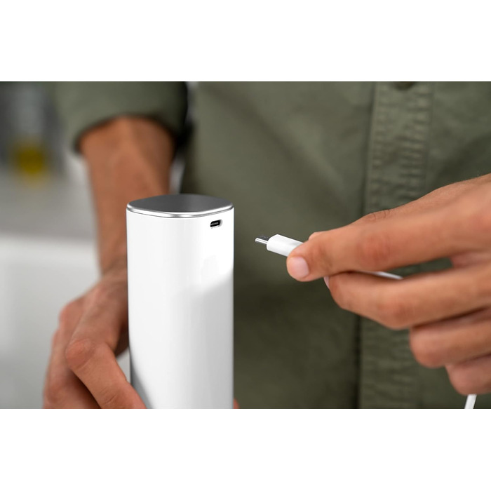 Електричні млини для солі та перцю ZWILLING Enfinigy, керамічний механізм, LED підсвічування, зарядка через USB, чорно-білий набір