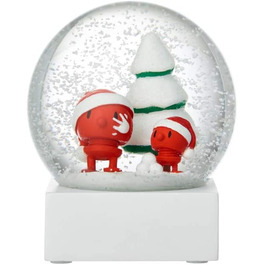 Скандинавський дизайн-Сніговий кугель-arge Snowman Snow Gobe - Газ/ідея подарунка на Різдво - (Санта, L)