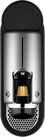 Кавомашина Nespresso Krups CitiZ XN741B, срібна: автоматична, 1260 Вт, 1 л резервуар