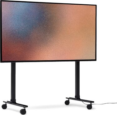 Підставка для телевізора на колесах, 40-70 дюймів, сіра | Мобільна підставка для ТВ | Rollin'