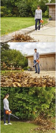 Повітродувка електрична BLACK+DECKER BEBL184-QS 1850 Вт, швидкість 190 км/год, об'єм 765 м³/год, з подрібнювачем листя