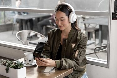 Навушники Shure AONIC 40 з шумозаглушенням Bluetooth, акумулятор 25 год, iPhone/Android, білий