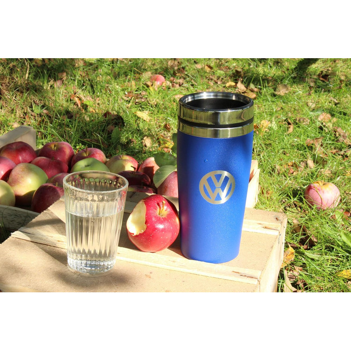 Термокружка BRISA VW Collection Volkswagen GTI, 450 мл, чорна, з подвійними стінками