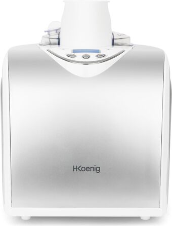 Електрична машина для приготування льоду H.Koenig HF180 - 1 л - 135 Вт - приготування морозива, сорбету та йогурту