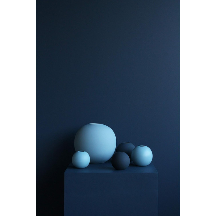 Ваза для квітів Cooee Design Ball, 20 см, блакитний