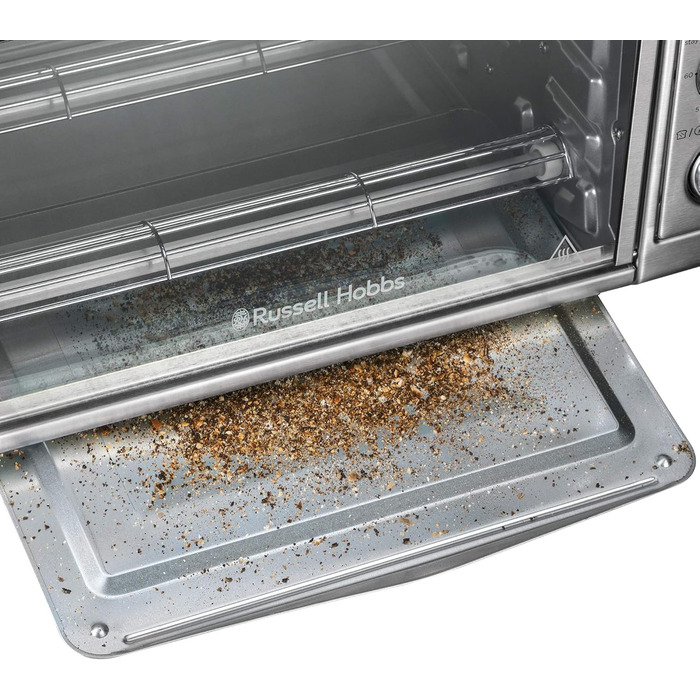 Мультифурна Russell Hobbs Airfryer Express 20л (5-в-1: фритюрниця, міні-піч, гриль, тостер, підігрів) з набором аксесуарів 26680-56