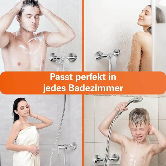 Змішувач для ванни EISL Claudio з душовим підключенням, хром, однорідний, NI023CALCR