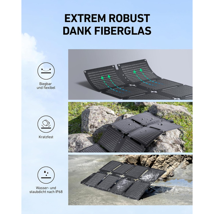 Powerbank Anker SOLIX C300: 288Wh, 300W, LiFePO4, для кемпінгу та подорожей