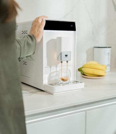 Кавомашина Incapto Aura Vollautomatische Kompaktkaffeemaschine: автоматична, компактна, з вбудованим млином, 19 bar, 2 чашки, 1.5л, термоблок, автоочищення