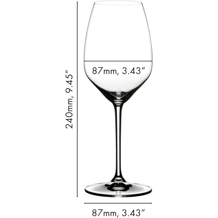 Бокали для вина RIEDEL Extreme Riesling, прозорі, набір 4 шт.