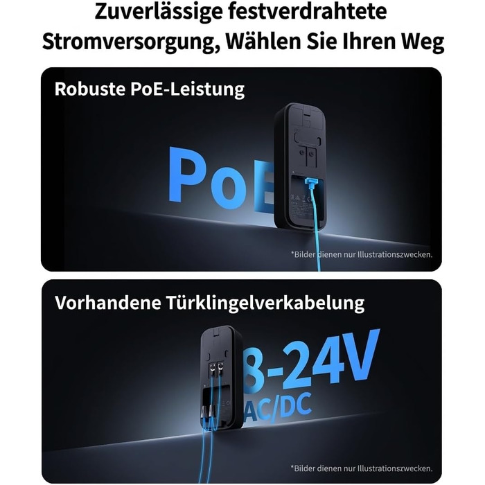 Aqara G400 Відеодзвінок з Chime, 2K HD, PoE/Кабель, HomeKit, Розпізнавання, IP65