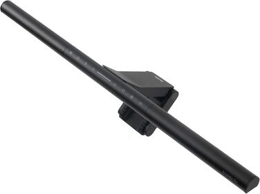 BenQ ScreenBar Pro – LED лампа для монітора: без відблисків, авто вкл/викл, універсальна кріплення, широке освітлення, регулювання кольору та яскравості, автоматичне регулювання, чорний колір