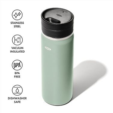 Термокружка OXO Good Grips 591 мл, Jade (смарагдовий)