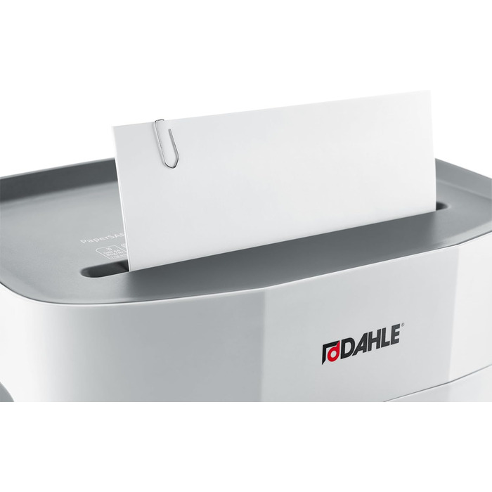 Шредер Dahle PaperSAFE PS 140: безпечне знищення документів, рівень P4, 10 аркушів, сірий