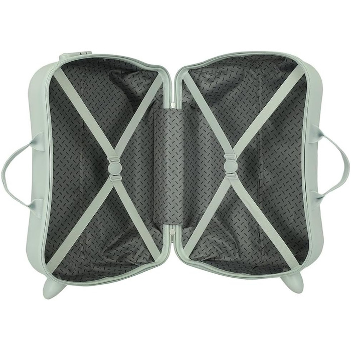 Дитяча валіза для ручної поклажі Disney Stitch Moods, жорсткий ABS-пластик, з кодовим замком та 4-ма подвійними колесами, модель Cuddles