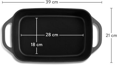 Форма для випічки Springlane з чавуну з кришкою 3л, емальована, для хліба, паштетів та запіканок, 33,5 x 13 см, м'ятного кольору