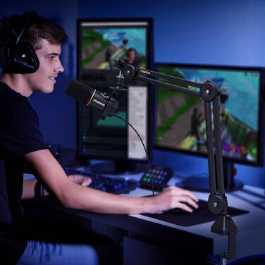 Мікрофонна стійка MAONO BA37, регульована, з адаптером 3/8