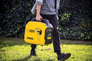 Генератор Champion Power Equipment Mighty Atom 9200i-EU: 2200 Вт, інверторний, бензиновий, 58 дБ, 12V DC та USB