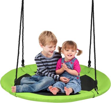 Шоукель DREAMADE для саду: регульована висота, φ100 см, до 150 кг, для дітей та дорослих (зелений)