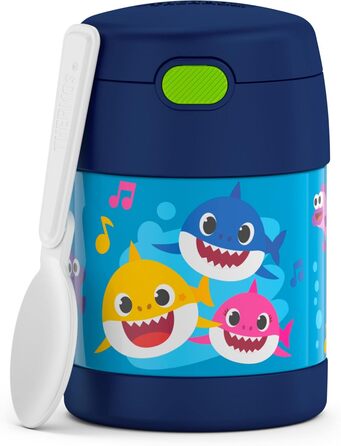 Дитячий контейнер для їжі з нержавіючої сталі THERMOS Funtainer (Baby Shark)