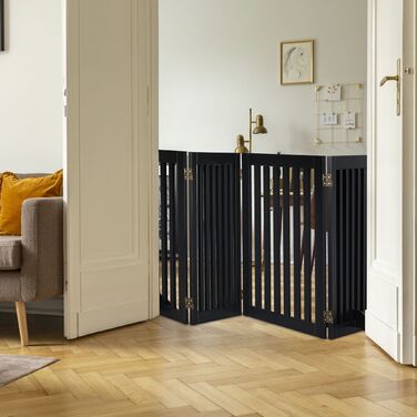 Захисний бар'єр Relaxdays чорного кольору, 70 см