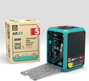 Високотискний мийник BOX4 180DSS компакт (2500 Вт, 180 бар, 500 л/год) з подвійною помпою