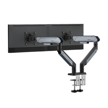 Настільне кріплення для двох моніторів Anda Seat Stealth PRO II Duo 17’’-42’’ Titanium