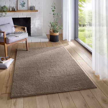 Килим для дому Taracarpet 80x150 см коричневий