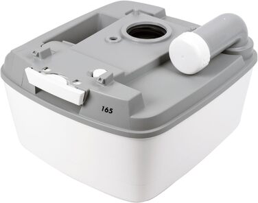 Туалетний портативний Thetford Porta Potti Qube 165 з баком 21 л та природною висотою сидіння