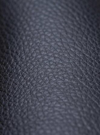 Барний стілець CLP Foley з штучної шкіри, з підлокітниками та спинкою, регульована висота, чорний колір