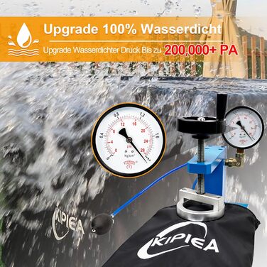 Чохол для садово-патіо меблів Kipiea, водонепроникний, прямокутний, 242x162x100 см, захист від снігу та сонця