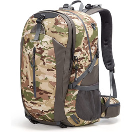Водонепроникний рюкзак YTL для чоловіків і жінок, легкий рюкзак на відкритому повітрі об'ємом 40 л, підходить для подорожей і кемпінгу (розміри 21,3 x 13,8 x 9,1 дюйма) (C Acu)