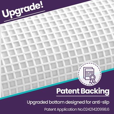 Килимок для ванної кімнати DEXI Ovale Beige, 61 x 110 см, з антиковзким покриттям та малюнком 'Морські зірки'