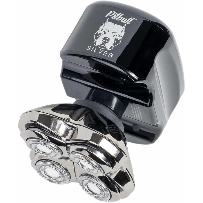 Електробритва Skull Shaver Pitbull Silver PRO SX5 для голови та обличчя