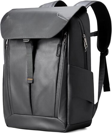 Рюкзак Inateck Чоловічий жіночий рюкзак для ноутбука 22,8 л Рюкзак для подорожей Шкільний рюкзак Денний рюкзак для повсякденного/уні/спорту/поїздок на роботу з 15-16-дюймовим відділенням для ноутбука, захист від бризок, чорний