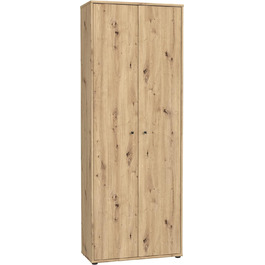 Книжкова шафа Newroom Shelf Artisan Oak Modern - 73.7x85.5x34.8 см (ШxВxГ) - Шафа з стоячою полицею - Lucius.Sixteen Кабінет Вітальня (82- Кабінет)