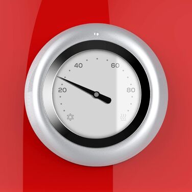 Електричний чайник Cecotec Thermosense 420 Vintage Light Red - 1.8 л, 2200 Вт, з термоіндикатором, червоний