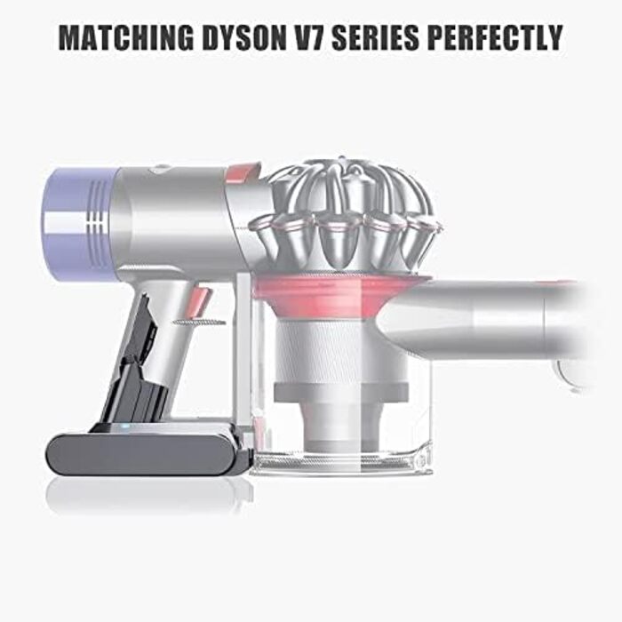 Змінна батарея V7 21,6 В 8,0 Ач для пилососа Dyson V7 Animal/Absolute/Motorhead/Fluffy/Mattress