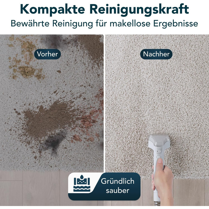 Портативний мийник для м'яких меблів та килимів – компактний пилосос-мийник для килимів, текстилю, автосидінь та диванів