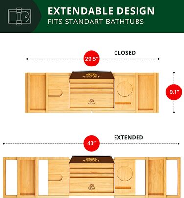 Дошка для ванни ROYAL CRAFT WOOD