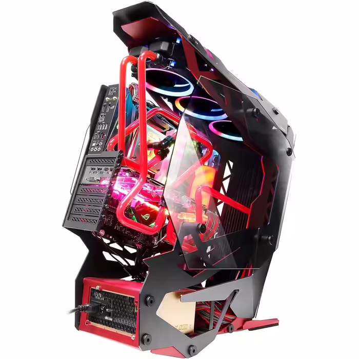 Ігровий корпус Antec Torque Midi-Tower чорний/червоний, алюмінієвий, підтримка ATX/EATX/ITX/Micro ATX