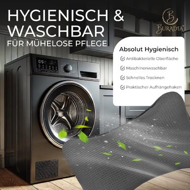 Подушка для ванни з сіткою для прання - Максимальний комфорт та розслаблення з новітньою технологією Air Mesh - Подушка для ванни з 4 міцними присосками - Підтримка шиї/голови (Сірий)